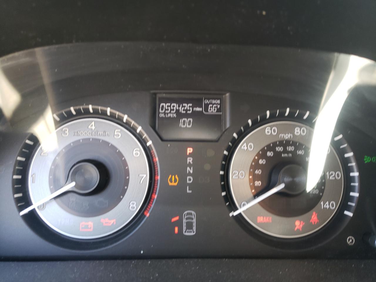 Photo 8 from auction – 2012 HONDA ODYSSEY EX with VIN 5FNRL5H43CB022888