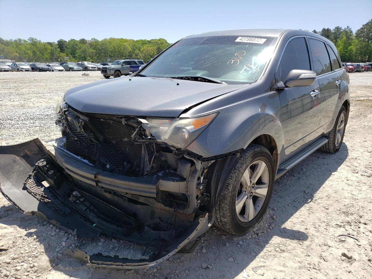 Photo 2 from auction – 2012 ACURA MDX TECHNO with VIN 2HNYD2H38CH514884