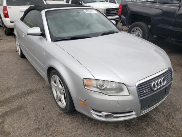AUDI A4 2.0T CA 2007 with VIN WAUDF48H77K032439 - Photo from auction