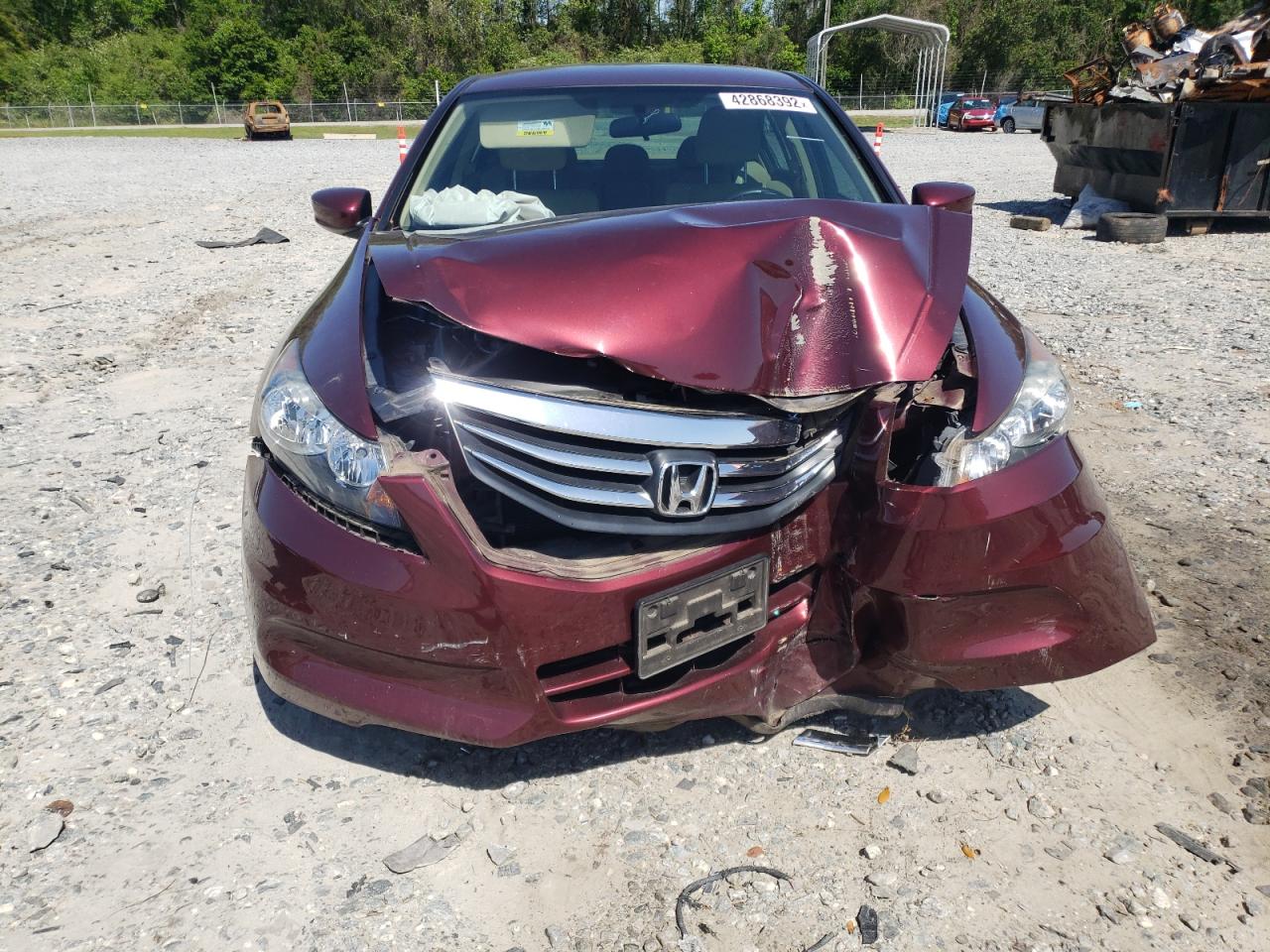 Photo 9 from auction – 2012 HONDA ACCORD LX with VIN 1HGCP2F38CA115970