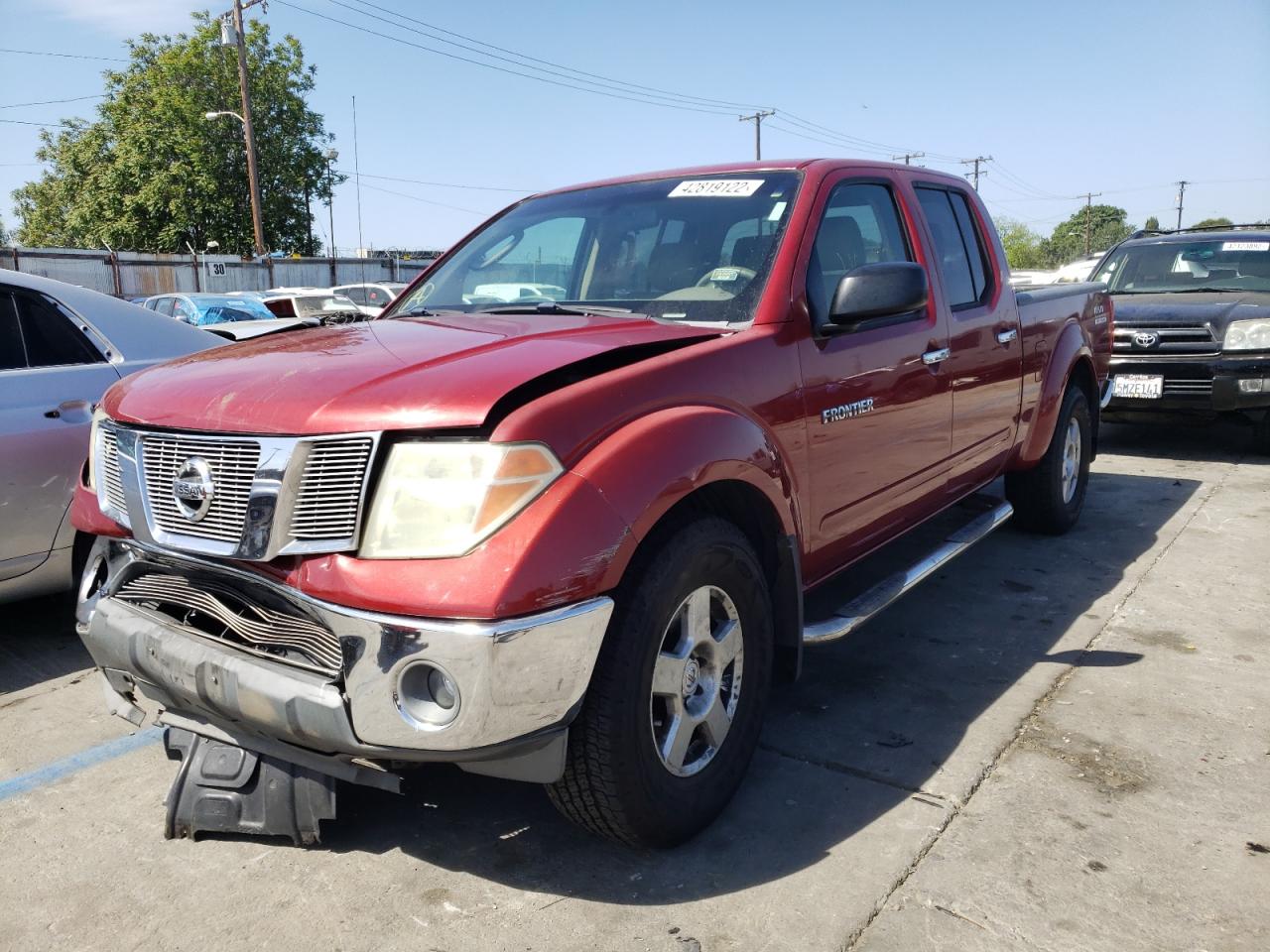 Photo 2 from auction – 2008 NISSAN FRONTIER C with VIN 1N6AD09U38C442017
