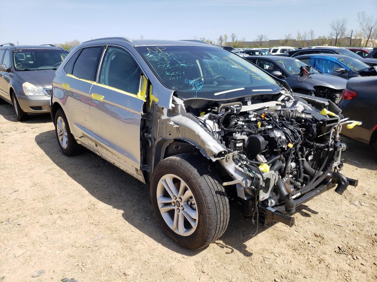 FORD EDGE SEL 2020 with VIN 2FMPK3J92LBA35290 - Photo from auction