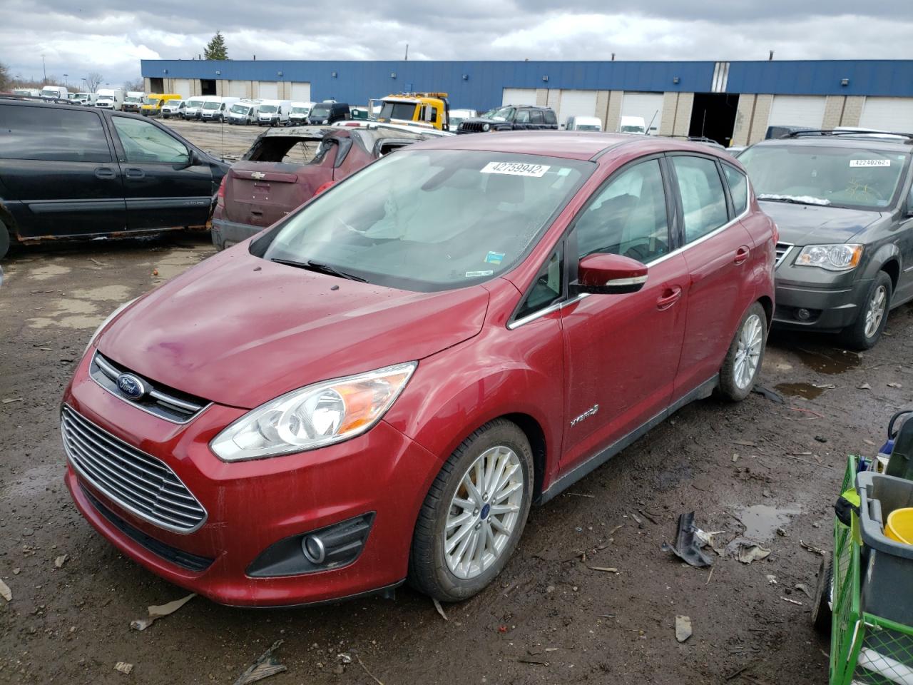 Photo 2 from auction – 2016 FORD C-MAX SEL with VIN 1FADP5BU2GL104272