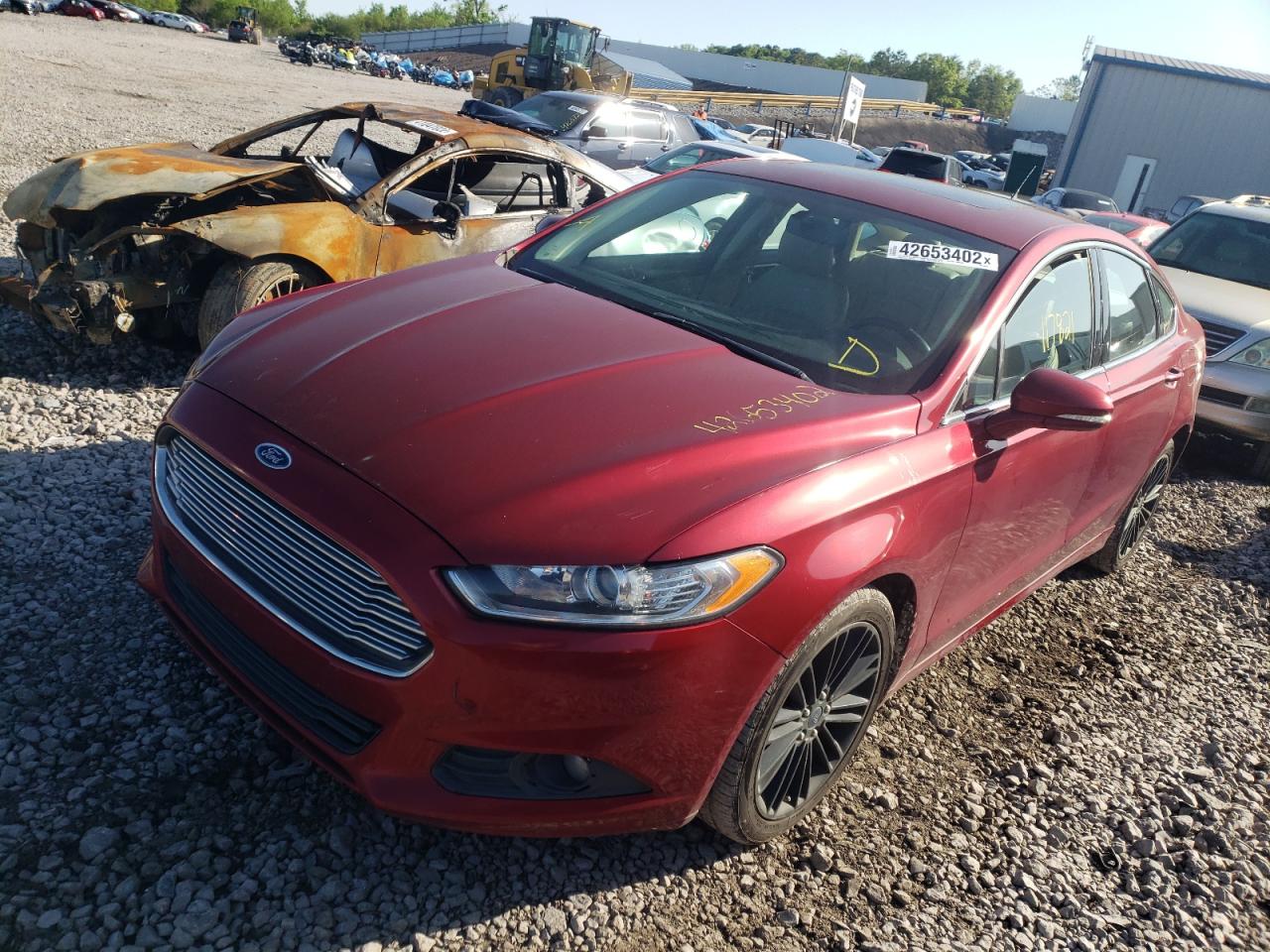 Photo 2 from auction – 2014 FORD FUSION SE with VIN 1FA6P0HD2E5383775