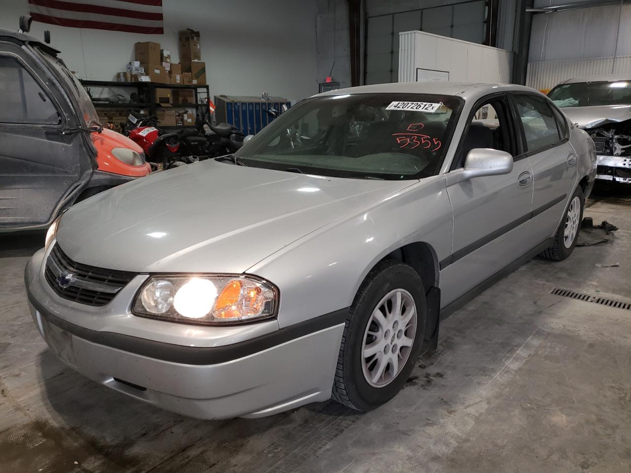 Photo 2 from auction – 2002 CHEVROLET IMPALA with VIN 2G1WF55E029185355