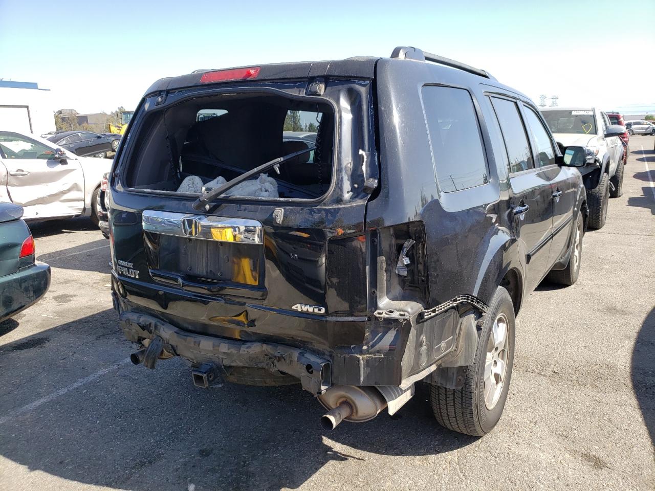 Photo 4 from auction – 2011 HONDA PILOT EXLN with VIN 5FNYF4H79BB086357