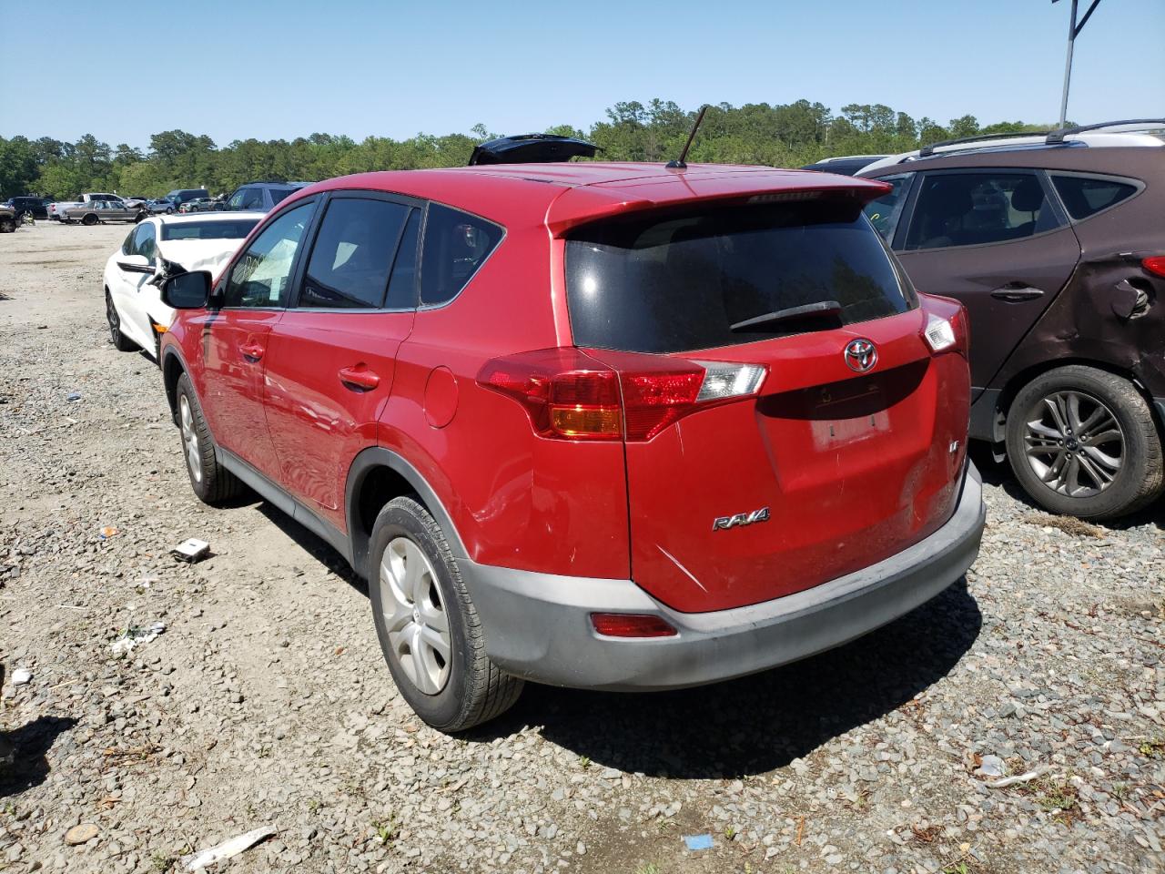 Photo 3 from auction – 2015 TOYOTA RAV4 LE with VIN 2T3ZFREV3FW137954