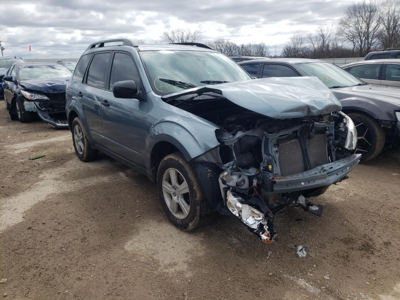 SUBARU FORESTER X 2010 with VIN JF2SH6BC1AH797617 - Photo from auction