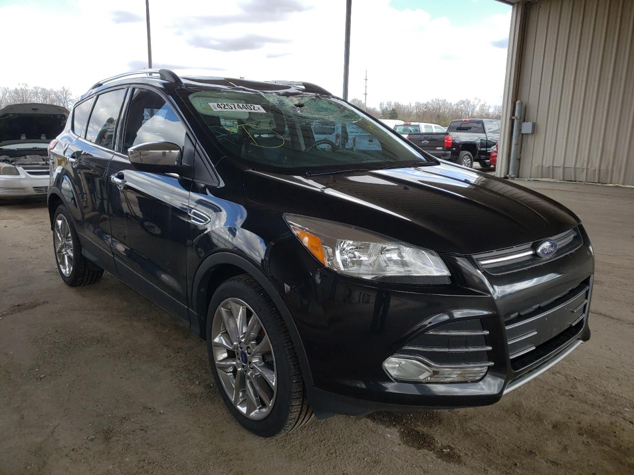 FORD ESCAPE SE 2014 with VIN 1FMCU9G92EUC87363 - Photo from auction