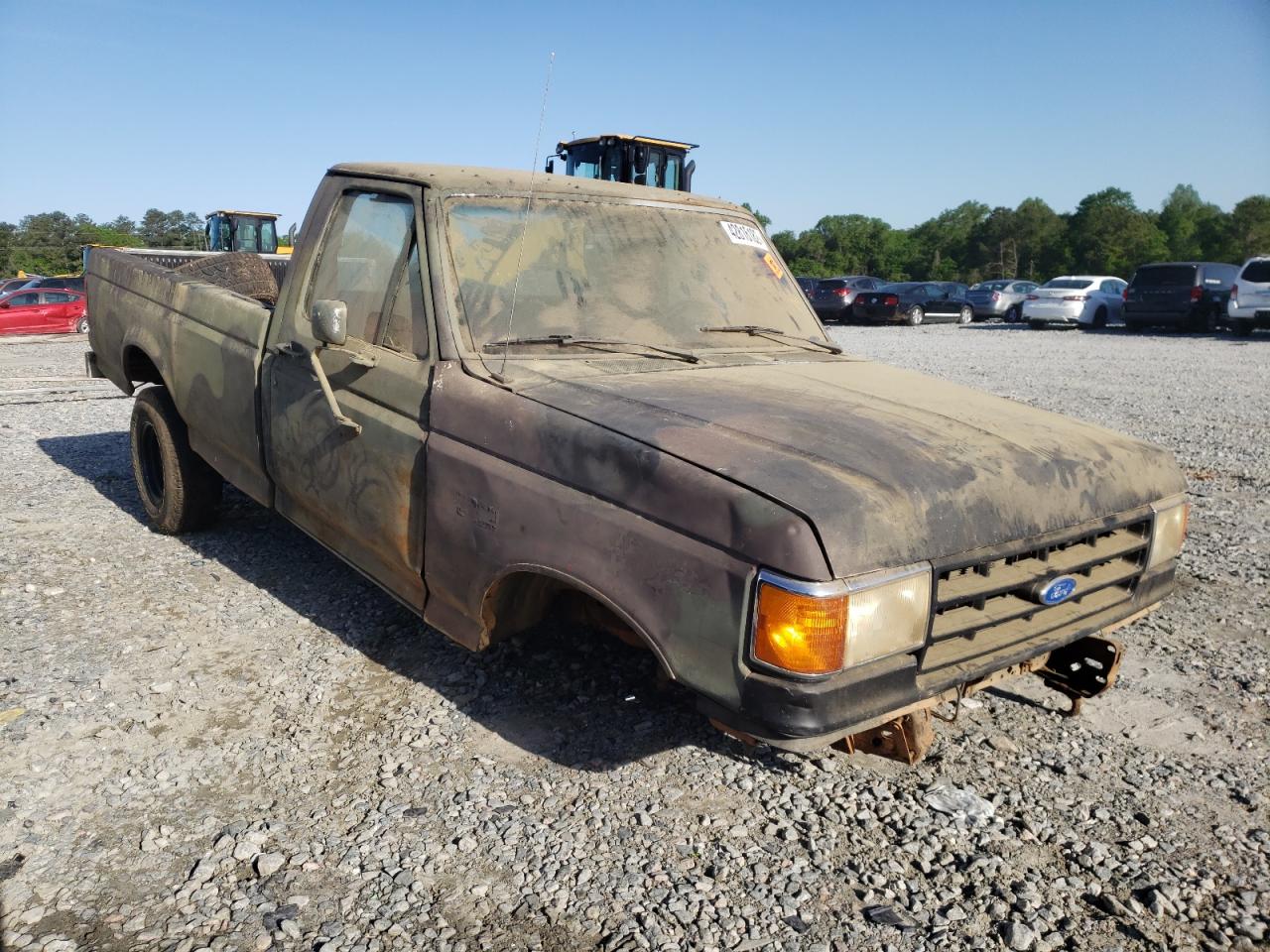Photo 1 from auction – 1989 FORD F150 with VIN 1FTEF14H0KNA11161