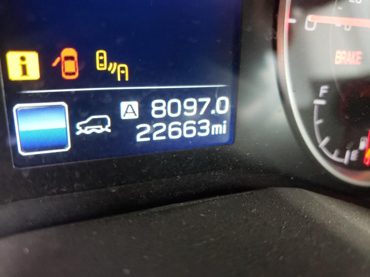 Photo 8 from auction – 2019 SUBARU ASCENT PRE with VIN 4S4WMAFD3K3488999