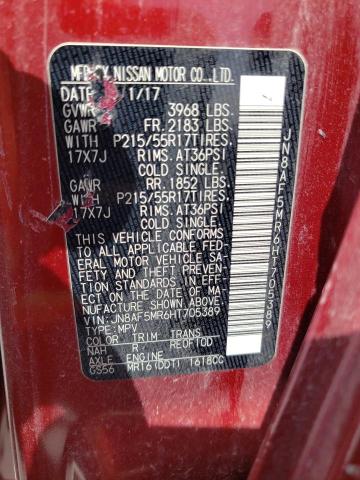 Photo 10 from auction – 2017 NISSAN JUKE S with VIN JN8AF5MR6HT705389