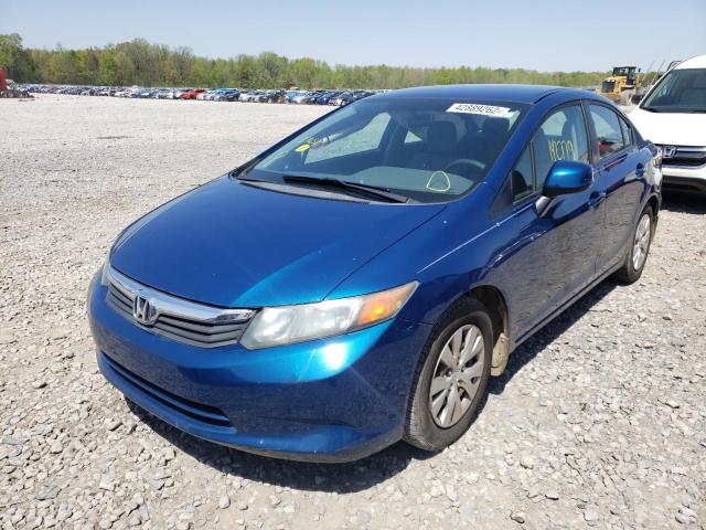 Photo 2 from auction – 2012 HONDA CIVIC LX with VIN 2HGFB2F58CH513145
