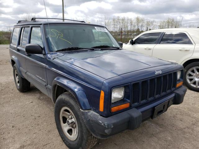 Photo 1 from auction – 2001 JEEP CHEROKEE with VIN 1J4FF48S11L587177