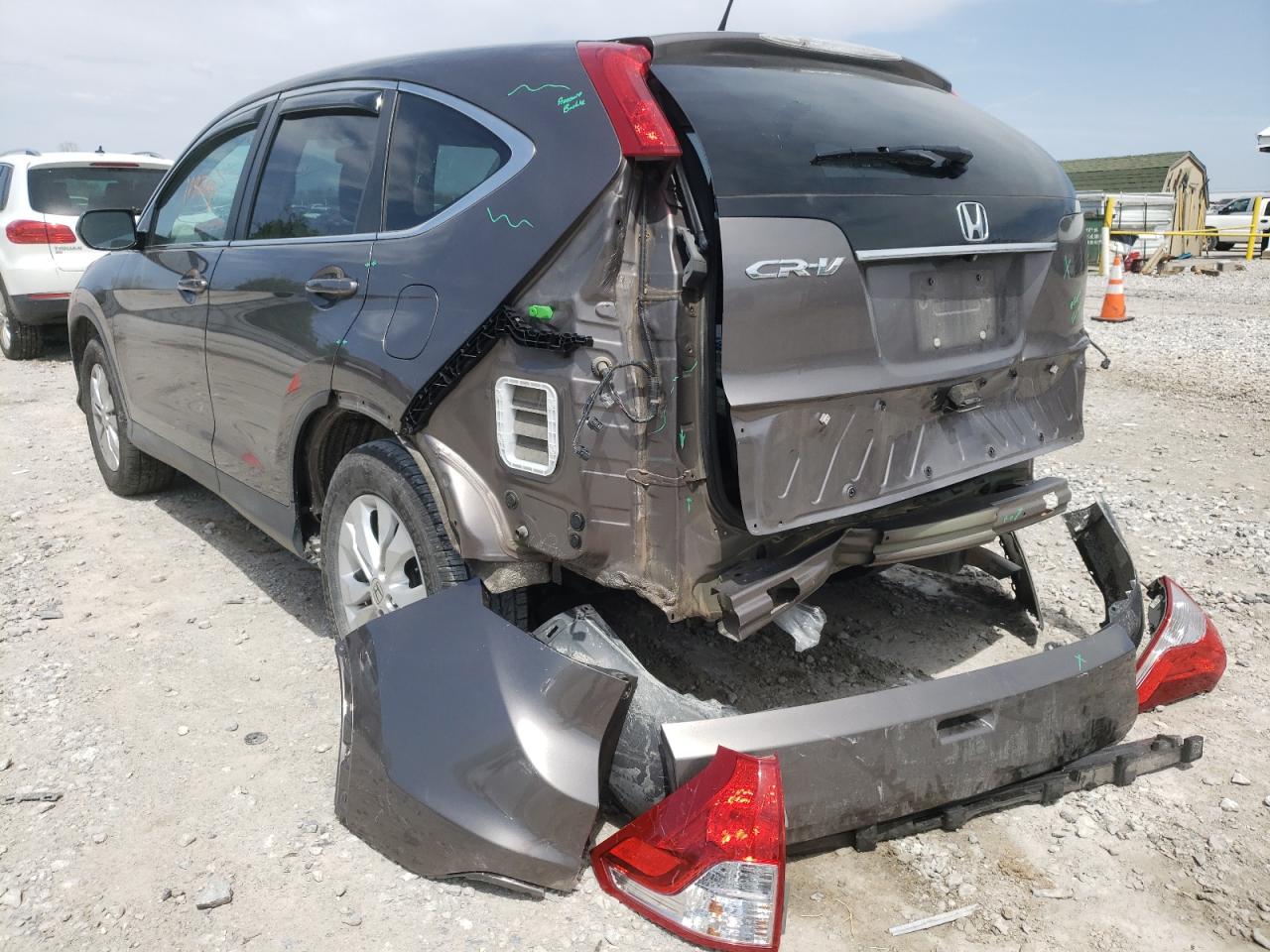 Photo 3 from auction – 2014 HONDA CR-V EX with VIN 2HKRM3H55EH512537