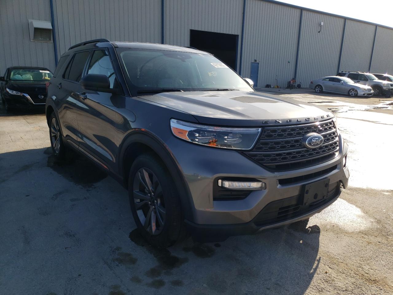 FORD EXPLORER X 2021 with VIN 1FMSK7DHXMGA78337 - Photo from auction