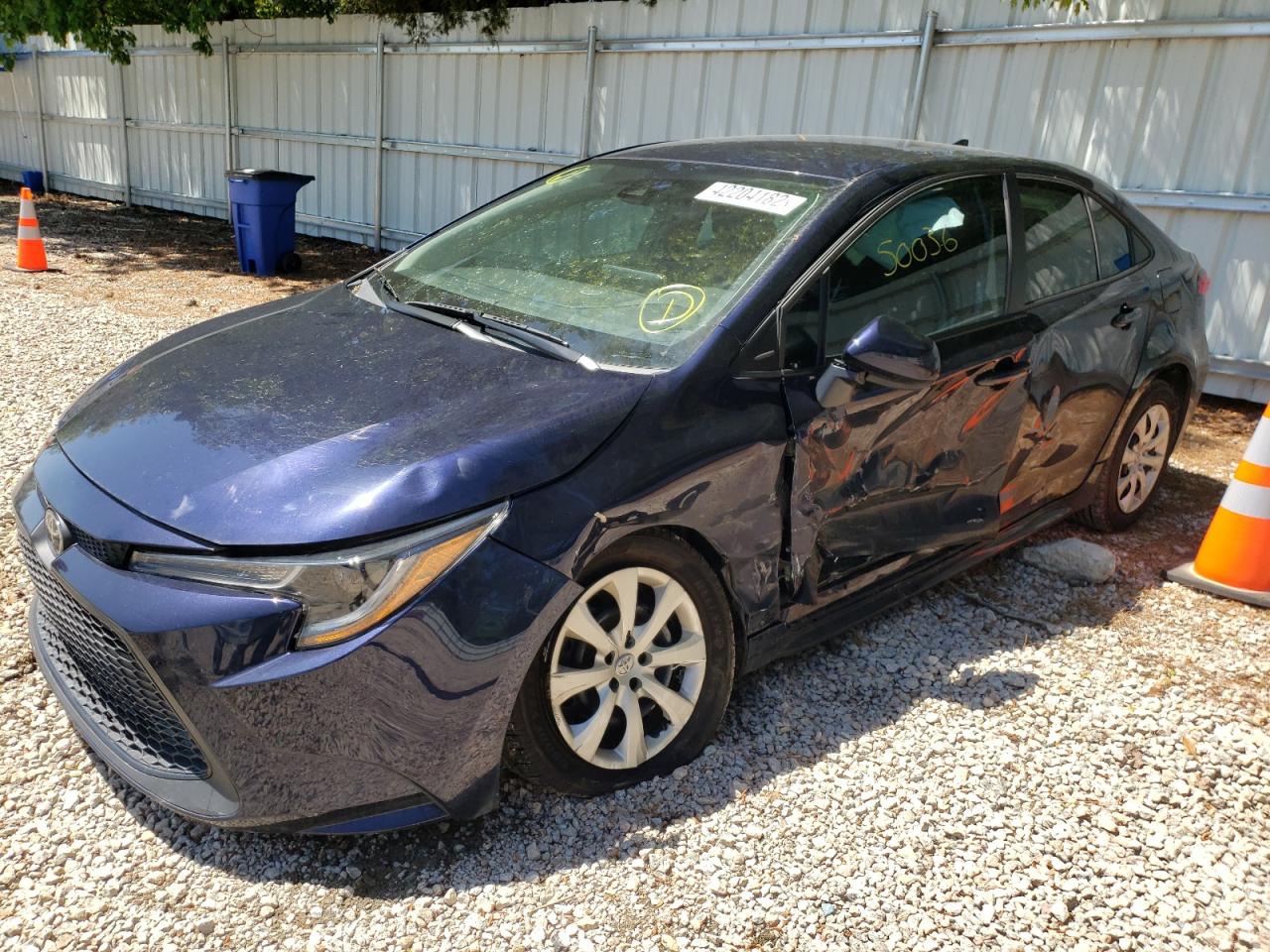 Photo 9 from auction – 2020 TOYOTA COROLLA LE with VIN 5YFEPRAE4LP048398