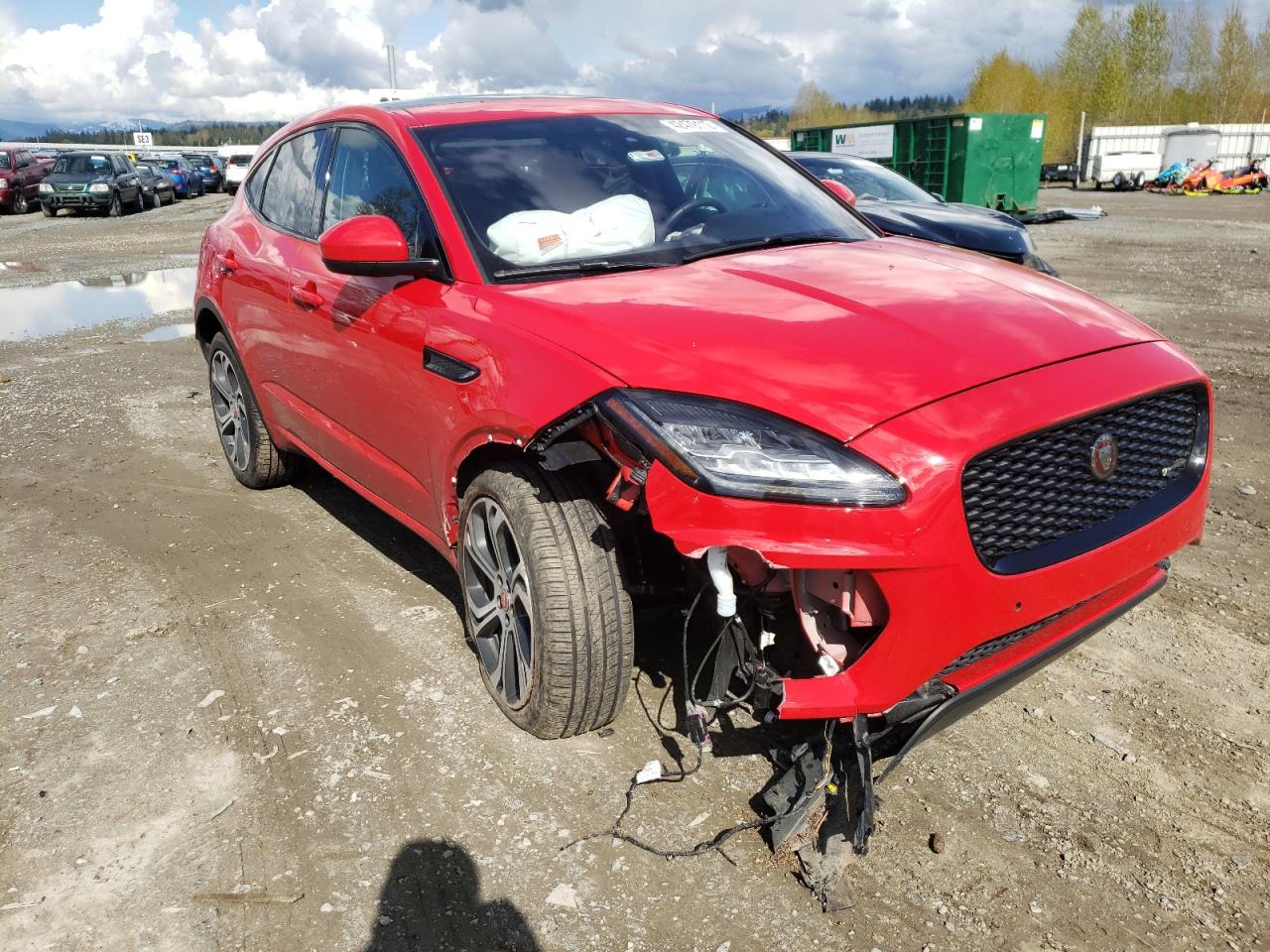 JAGUAR E-PACE FIR 2018 with VIN SADFL2FX0J1Z01466 - Photo from auction