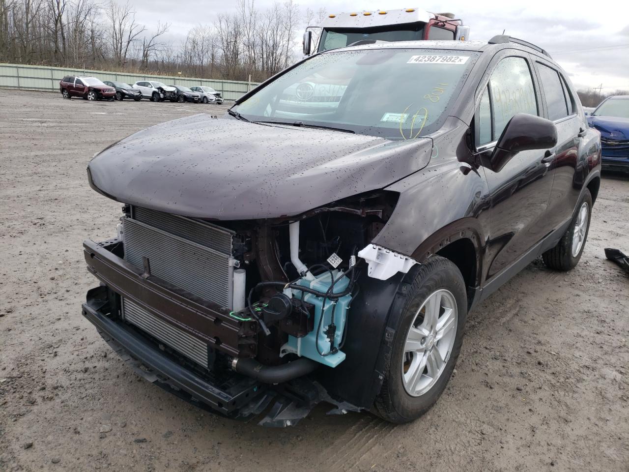 Photo 2 from auction – 2020 CHEVROLET TRAX 1LT with VIN KL7CJLSBXLB344418