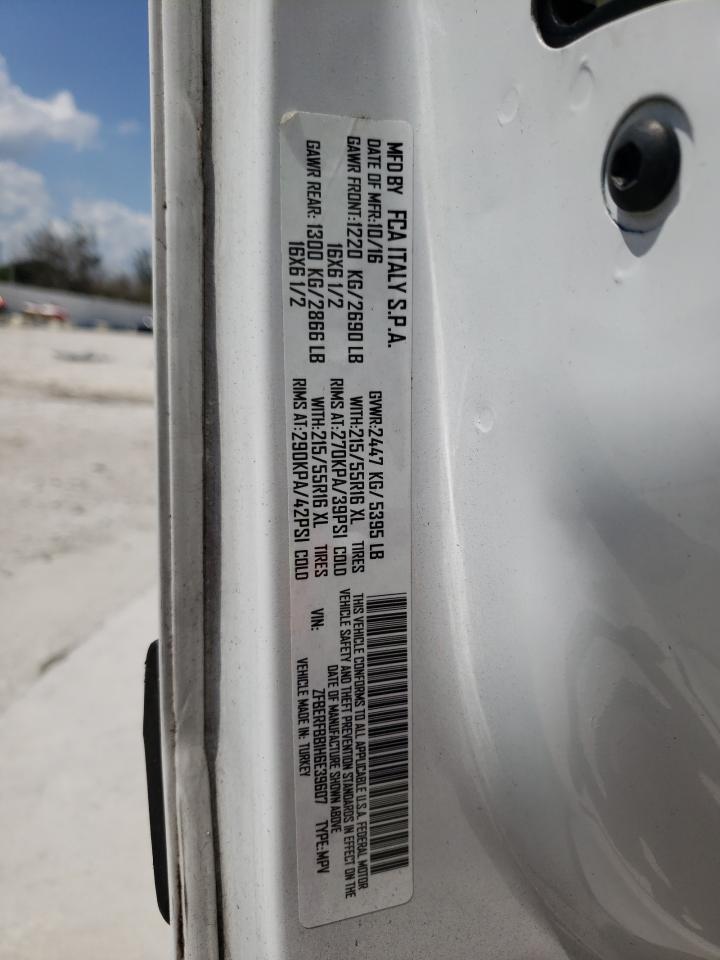 Photo 10 from auction – 2017 RAM PROMASTER with VIN ZFBERFBB1H6E39607