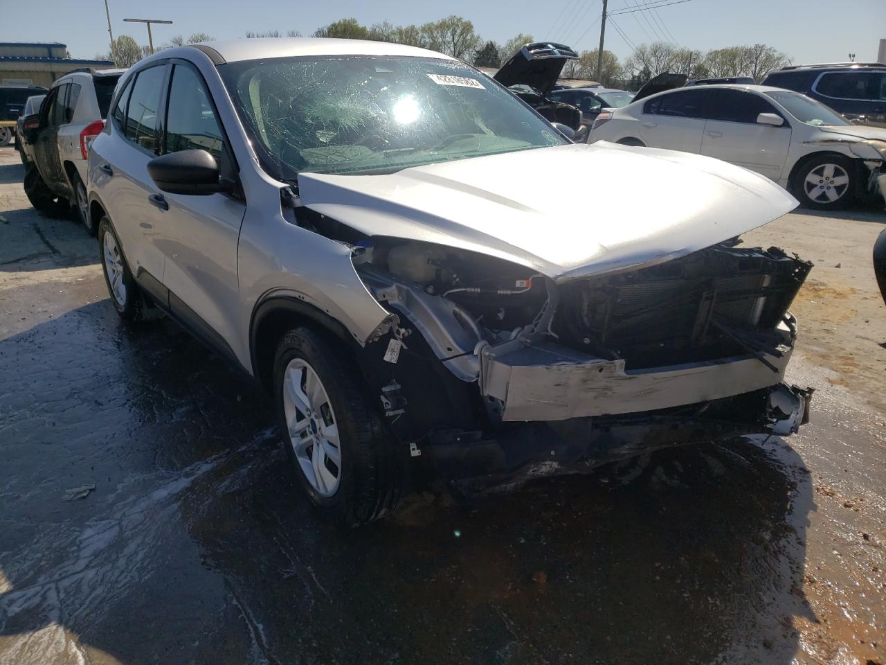 FORD ESCAPE S 2020 with VIN 1FMCU0F68LUA45824 - Photo from auction
