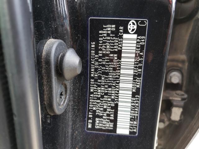 Photo 10 from auction – 2020 TOYOTA COROLLA LE with VIN 5YFEPRAE4LP061152
