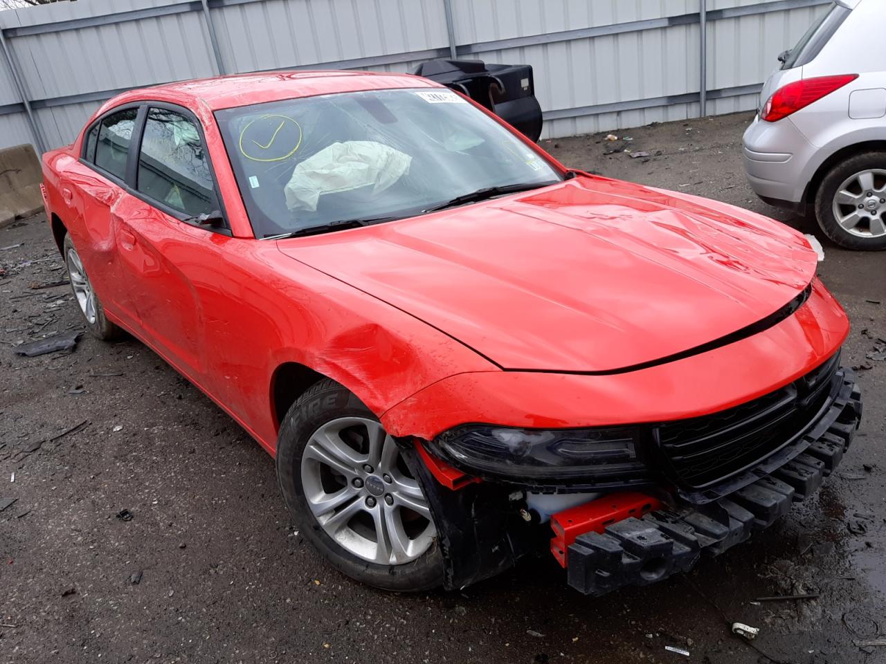 DODGE CHARGER SX 2019 with VIN 2C3CDXBG8KH753038 - Photo from auction
