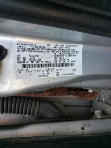 Photo 10 from auction – 2013 FORD FOCUS SE with VIN 1FADP3F26DL195362