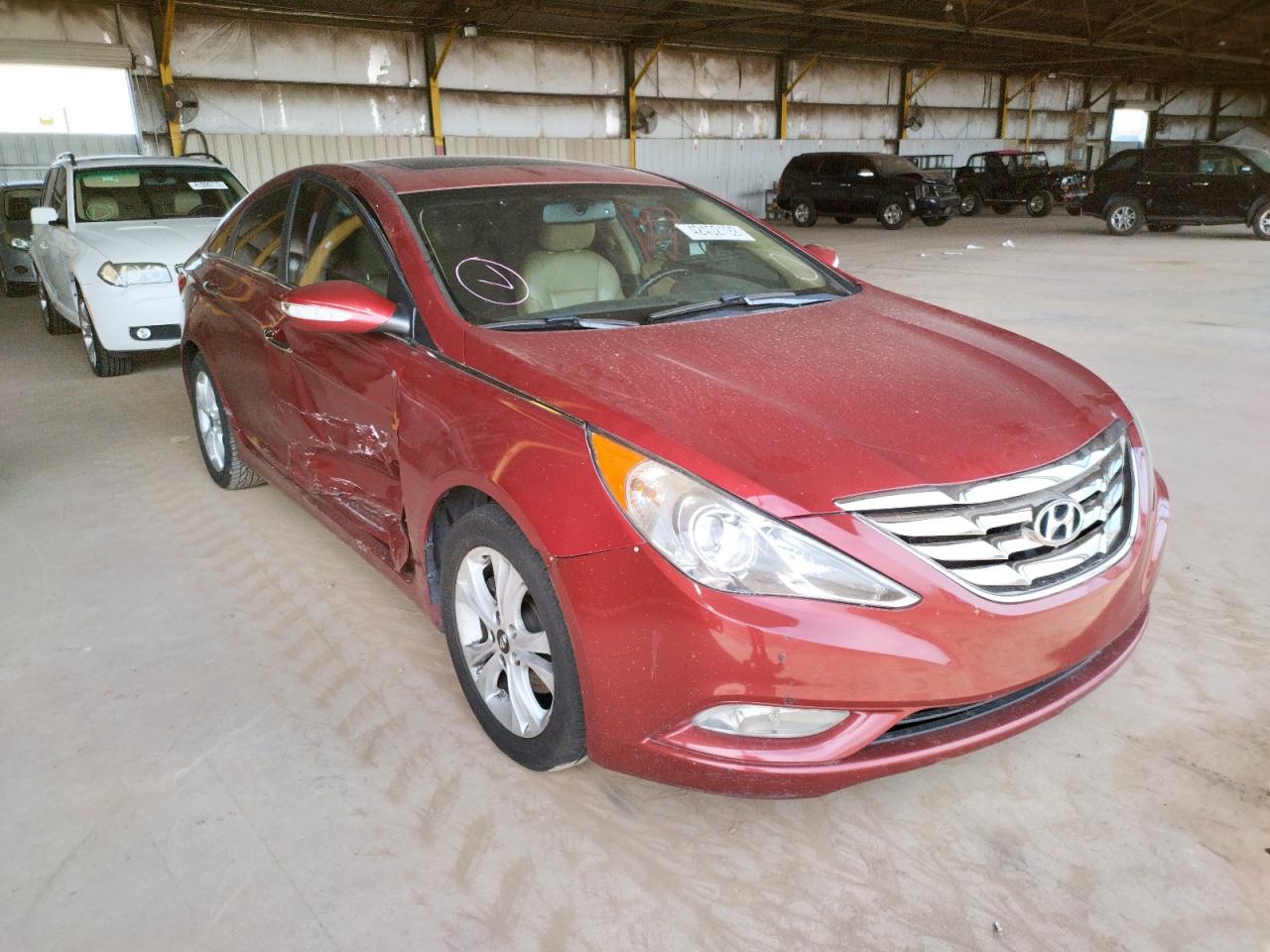HYUNDAI SONATA SE 2013 with VIN 5NPEC4AC3DH718695 - Photo from auction