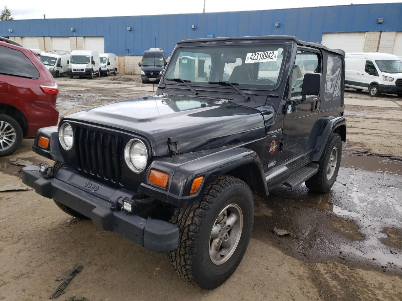 Photo 2 from auction – 1997 JEEP WRANGLER / with VIN 1J4FY49S5VP476672