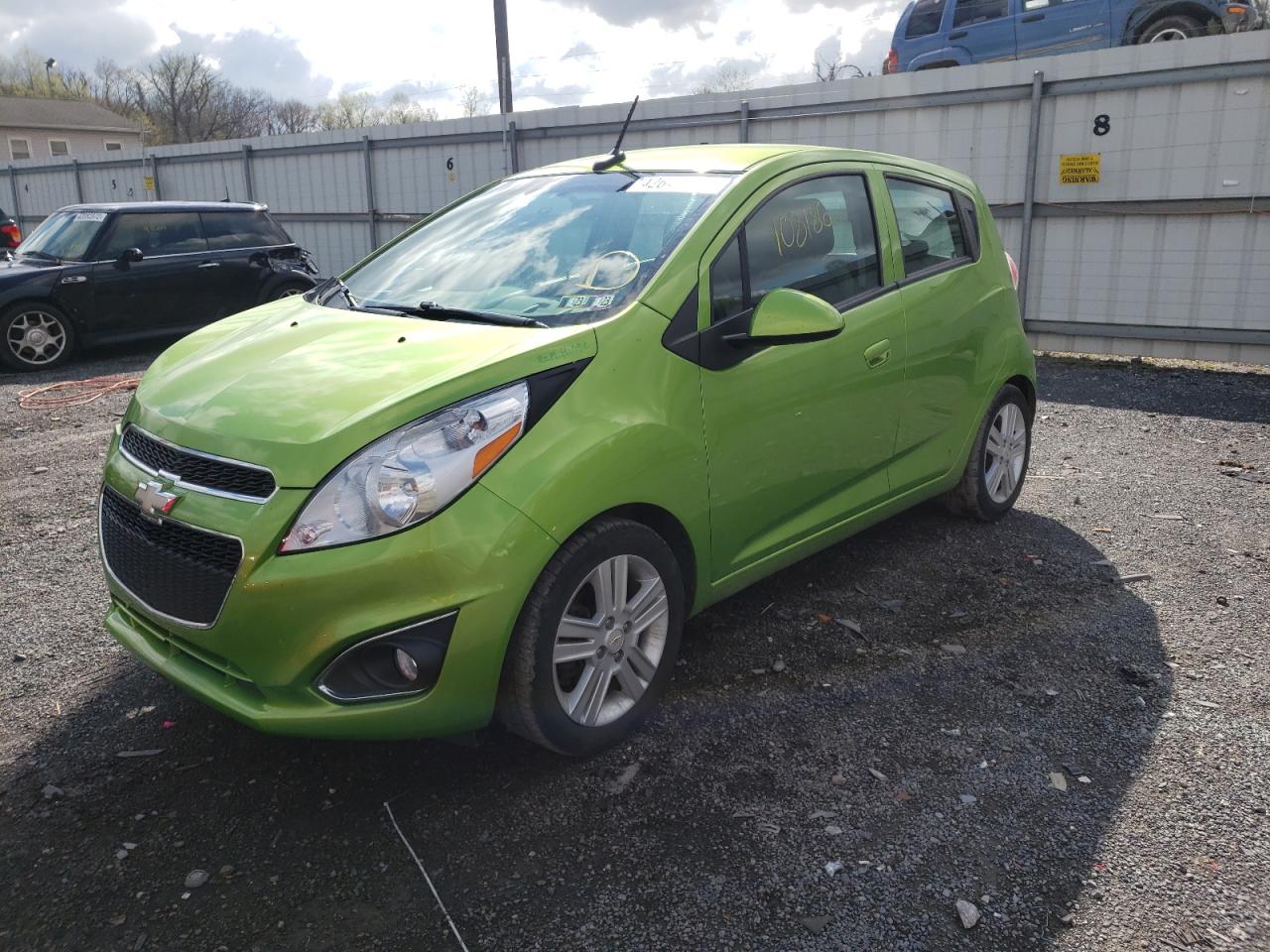 Photo 2 from auction – 2014 CHEVROLET SPARK 1LT with VIN KL8CD6S92EC482694