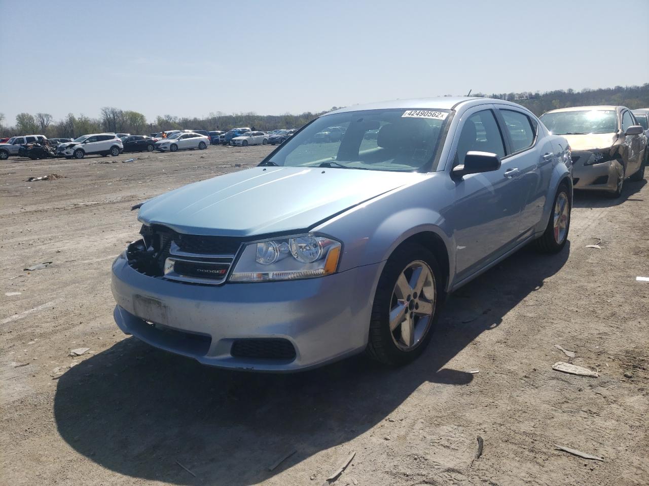 Photo 2 from auction – 2013 DODGE AVENGER SE with VIN 1C3CDZAB9DN702501