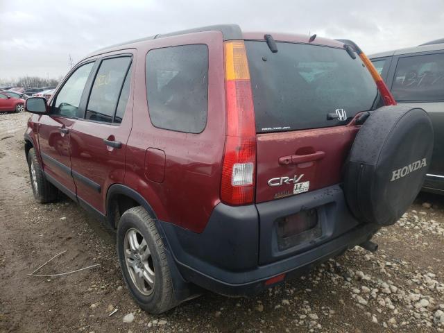 Photo 3 from auction – 2004 HONDA CR-V EX with VIN SHSRD78864U223125