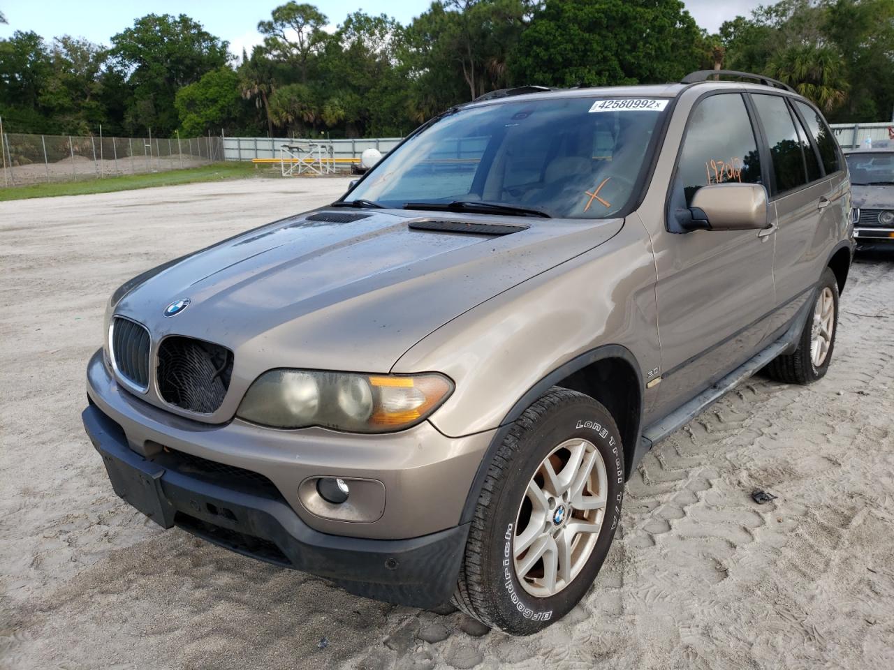 Photo 2 from auction – 2005 BMW X5 3.0I with VIN 5UXFA13585LY12672