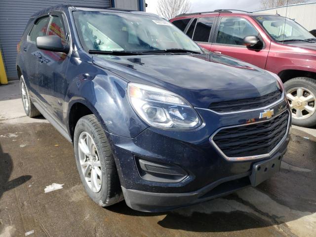 CHEVROLET EQUINOX LS 2017 with VIN 2GNFLEEK9H6202113 - Photo from auction