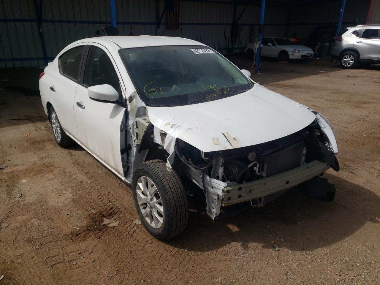 NISSAN VERSA S 2017 with VIN 3N1CN7AP2HL852693 - Photo from auction