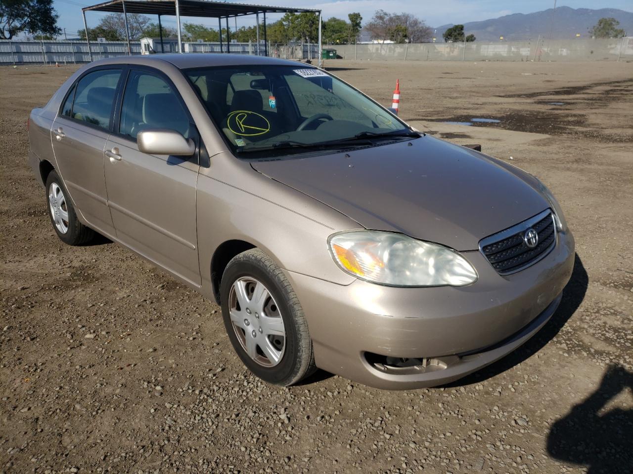 TOYOTA COROLLA CE 2005 with VIN 2T1BR30E95C466714 - Photo from auction