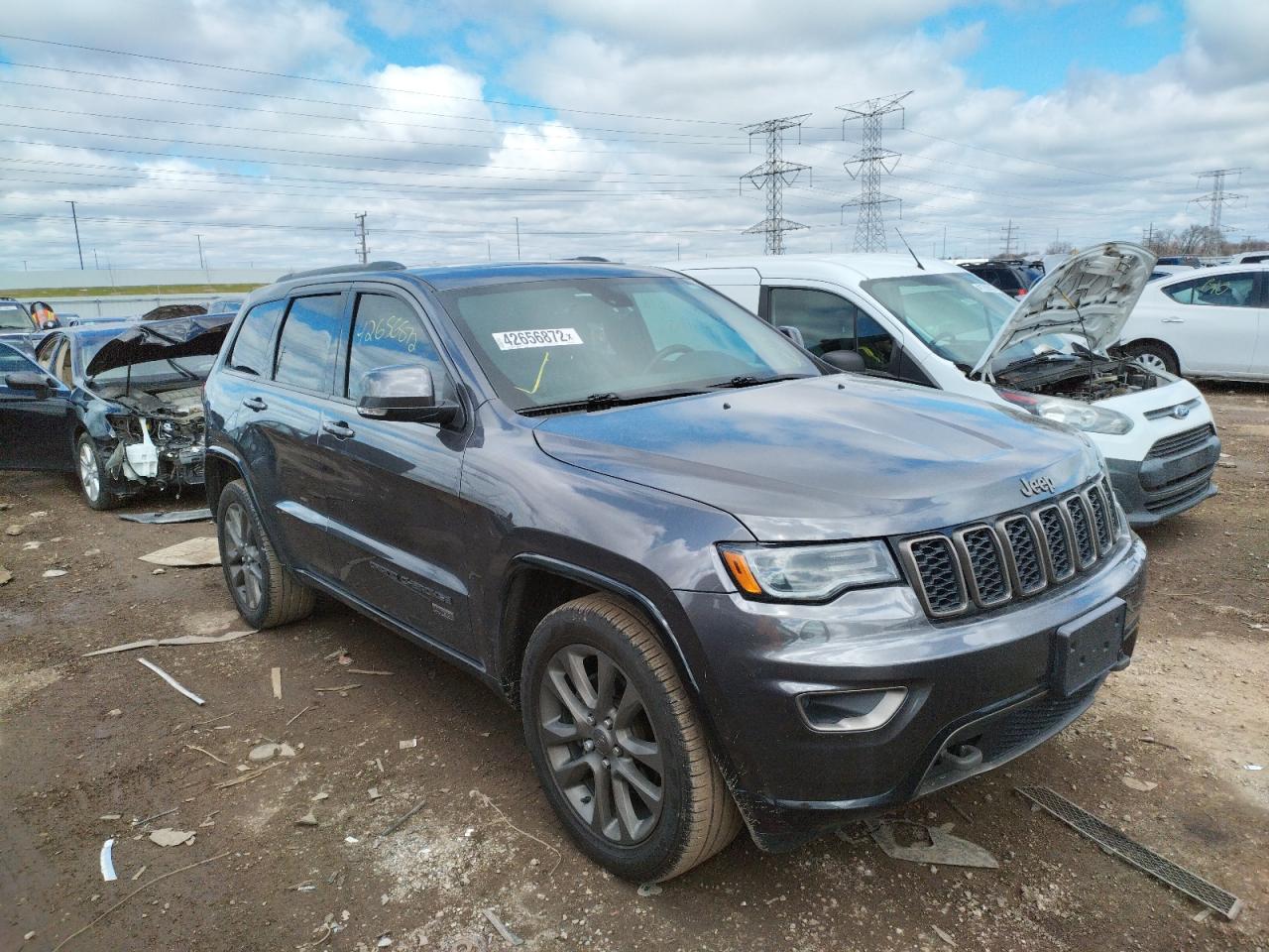 Photo 1 from auction – 2016 JEEP GRAND CHER with VIN 1C4RJEBG9GC428704