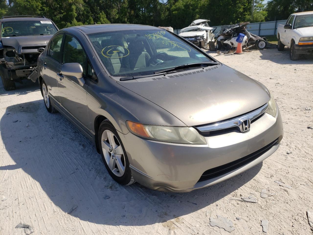 HONDA CIVIC EX 2007 with VIN 1HGFA16847L069701 - Photo from auction