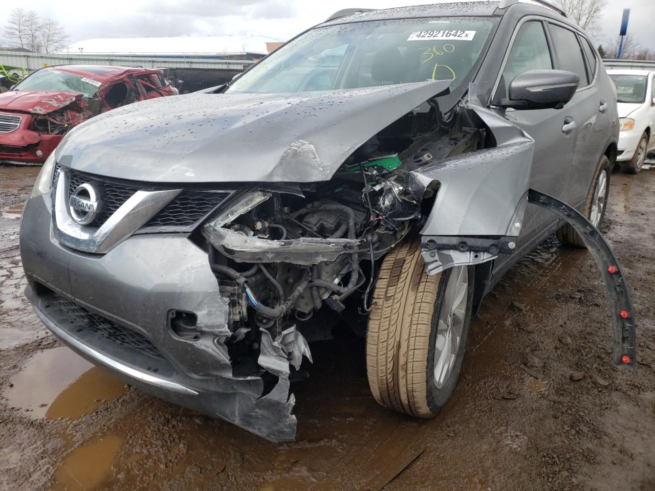 Photo 9 from auction – 2015 NISSAN ROGUE S with VIN 5N1AT2MV0FC852641