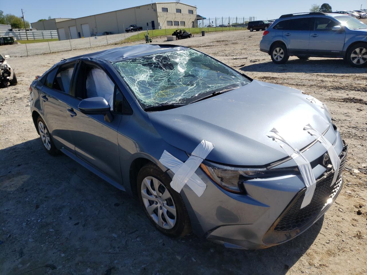 Photo 1 from auction – 2021 TOYOTA COROLLA LE with VIN JTDEPMAE2MJ142661
