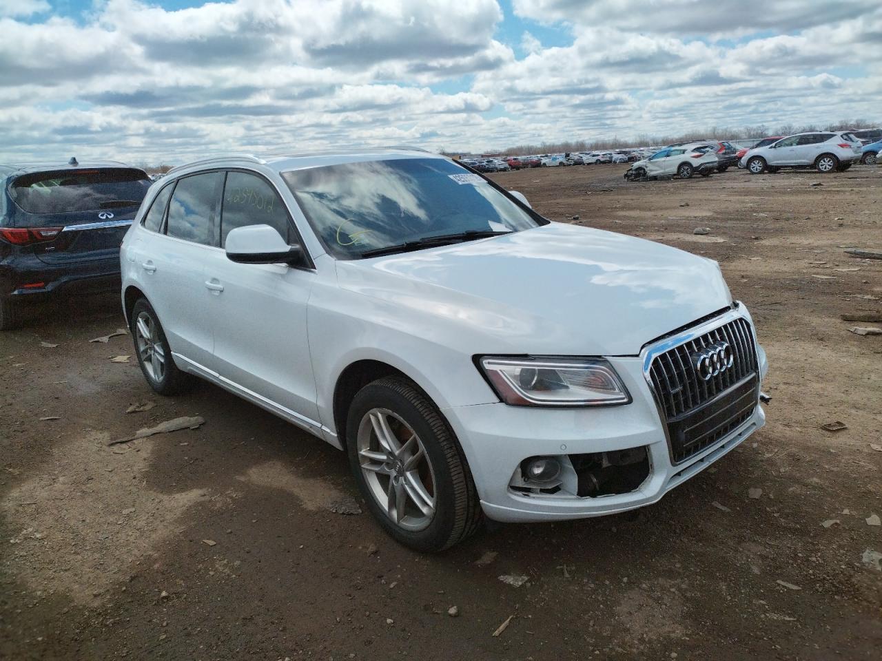 AUDI Q5 PREMIUM 2013 with VIN WA1LFAFP5DA046228 - Photo from auction