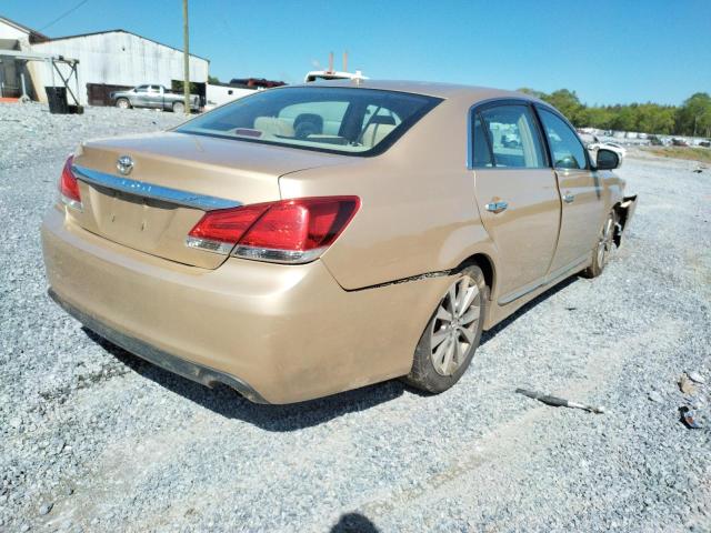 صورة رقم 4 من المزاد - 2011 TOYOTA AVALON BAS مع VIN 4T1BK3DB6BU374586