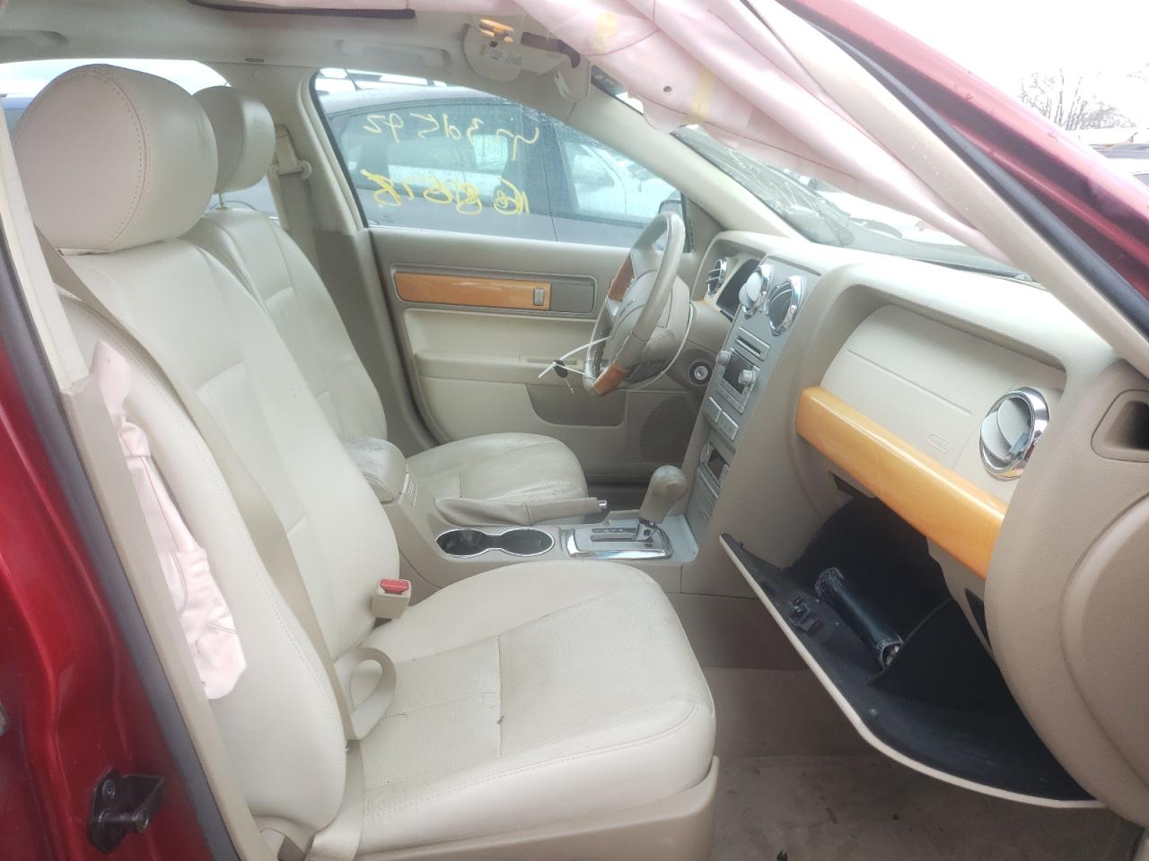 Photo 5 from auction – 2008 LINCOLN MKZ with VIN 3LNHM28T68R607755