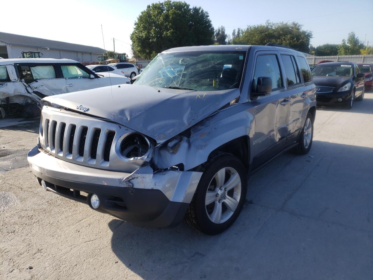 Photo 2 from auction – 2017 JEEP PATRIOT LA with VIN 1C4NJPFB5HD166426