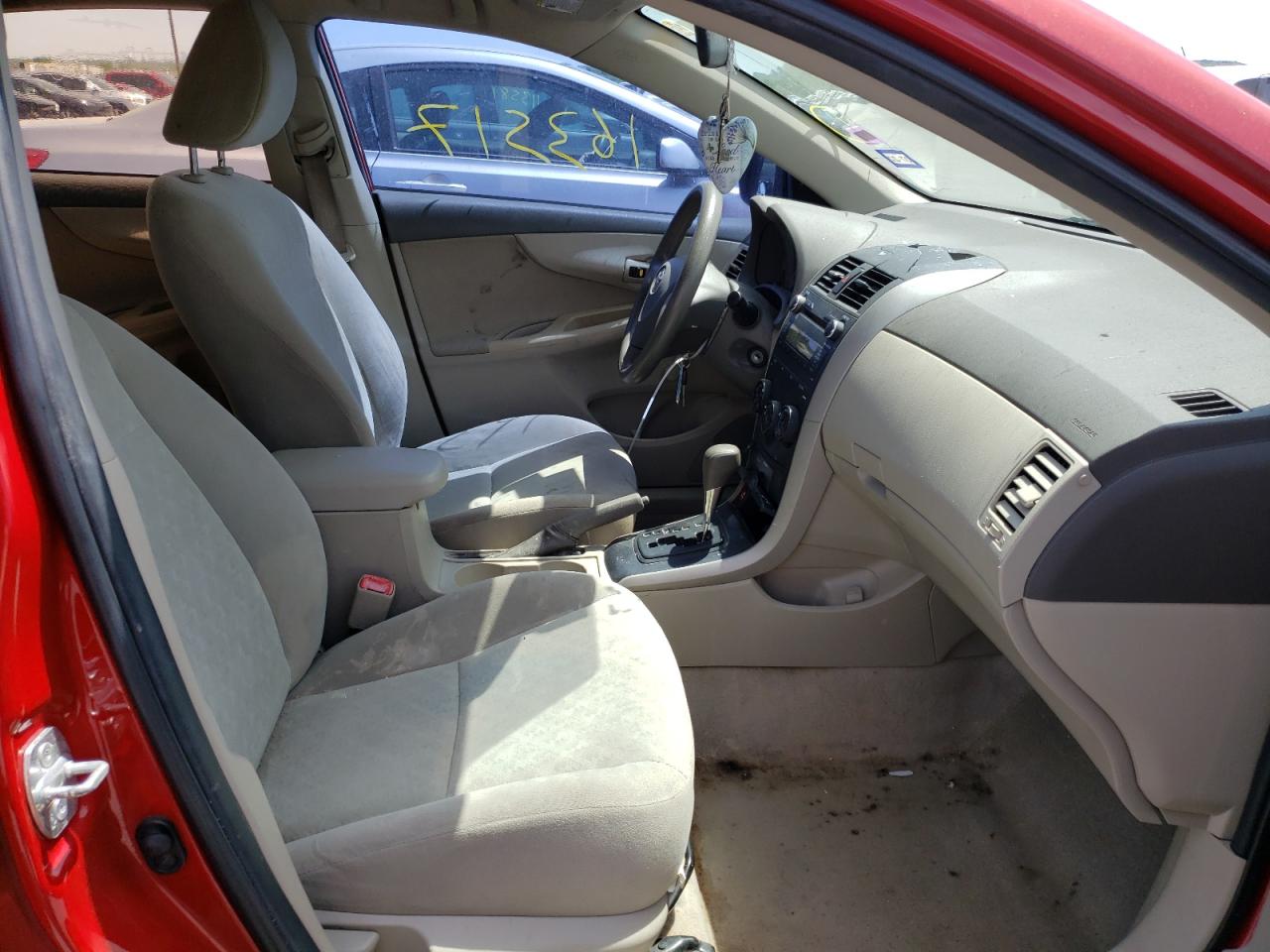 Photo 5 from auction – 2010 TOYOTA COROLLA BA with VIN 1NXBU4EE3AZ193310