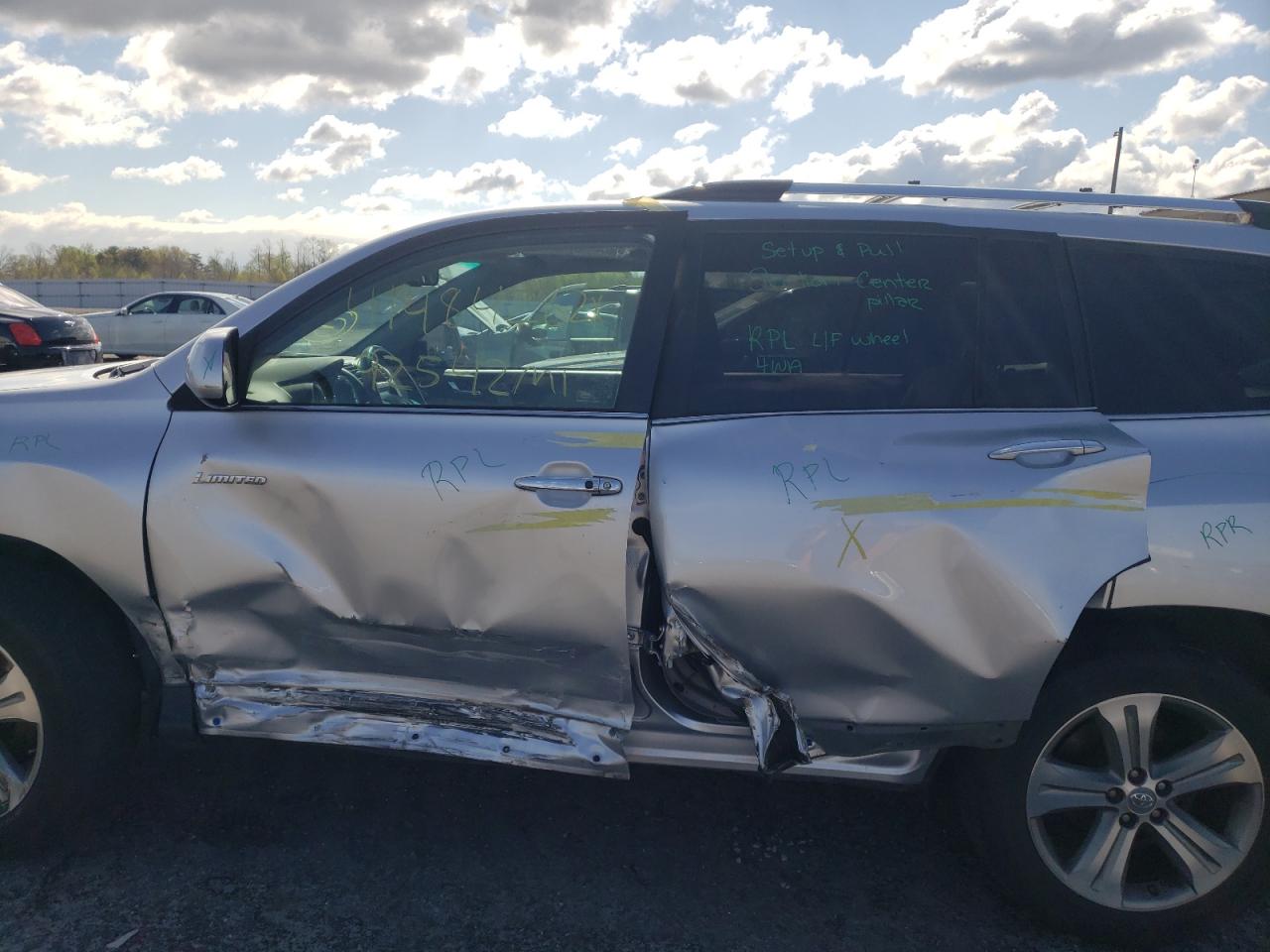 Photo 9 from auction – 2012 TOYOTA HIGHLANDER with VIN 5TDDK3EH3CS165148
