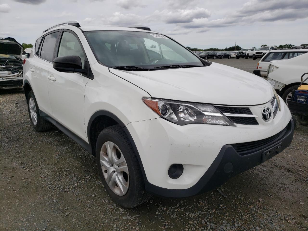 TOYOTA RAV4 LE 2014 with VIN JTMZFREV3ED041348 - Photo from auction
