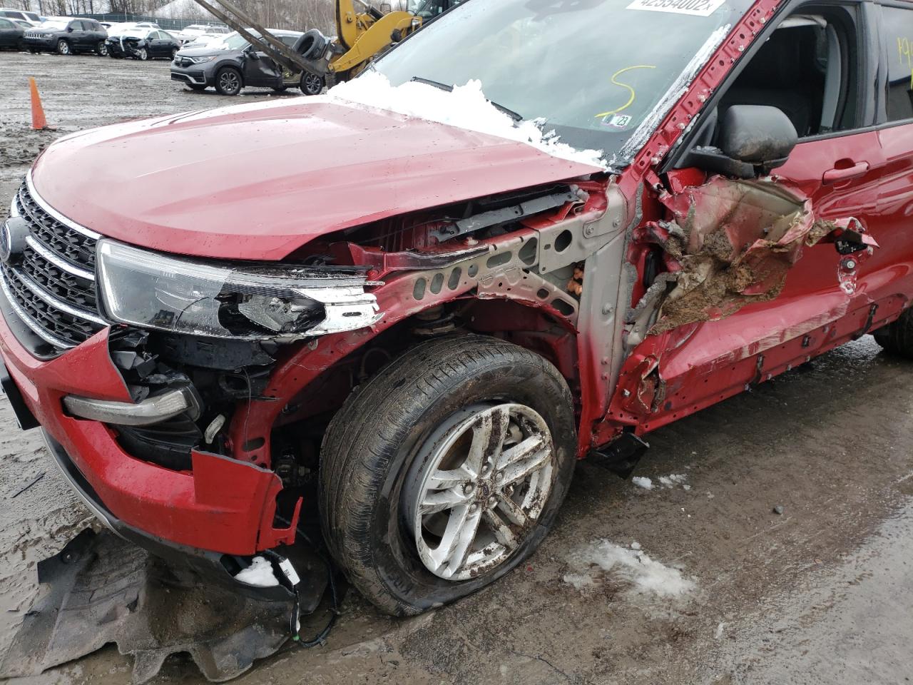Photo 9 from auction – 2020 FORD EXPLORER X with VIN 1FMSK8DH2LGD12202