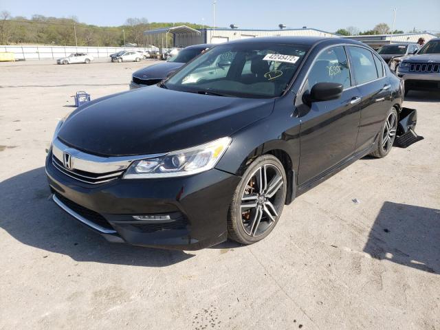 Photo 2 from auction – 2016 HONDA ACCORD SPO with VIN 1HGCR2F55GA097641